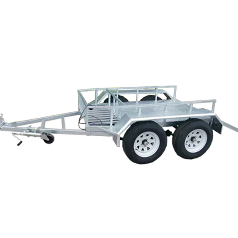 Miniexcavadora galvanizadora por inmersión en caliente para remolque de automóvil