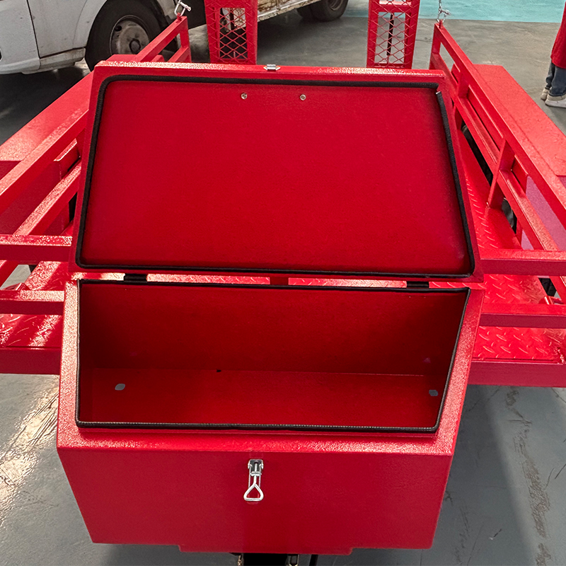 Remolque excavador de ingeniería de aluminio