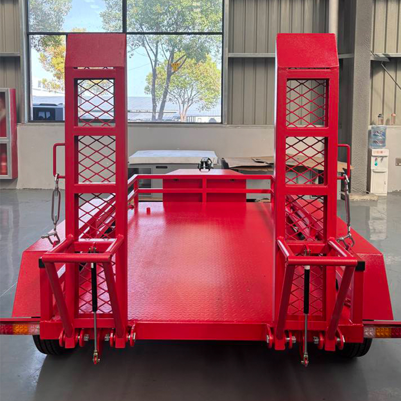 Remolque excavador de ingeniería de aluminio