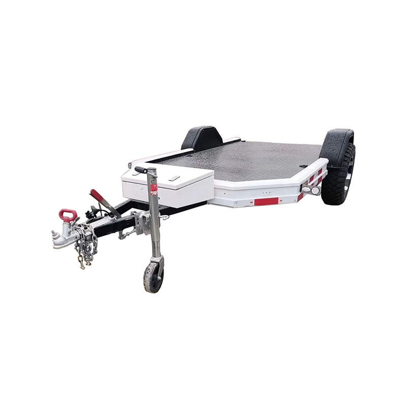 Remolque individual para motocicleta y vehículo todo terreno UTV para automóvil pequeño