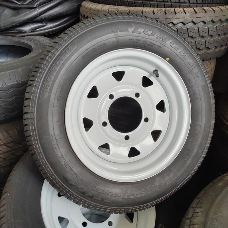 Neumático radial de goma para camiones y remolques de vehículos recreativos